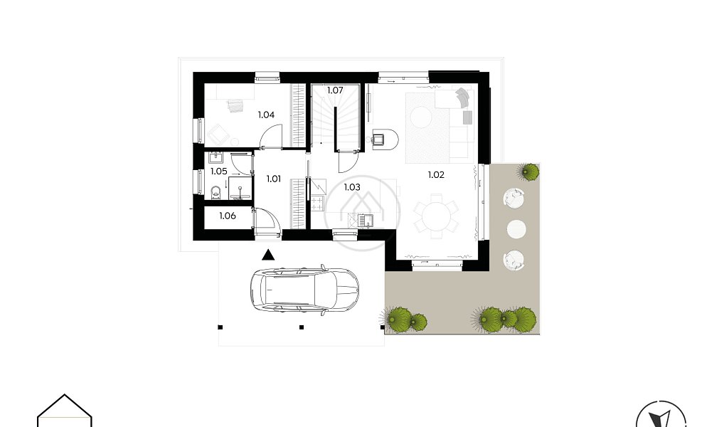 Prodej komerčního pozemku 1 128 m², Frymburk – náhled fotky 12