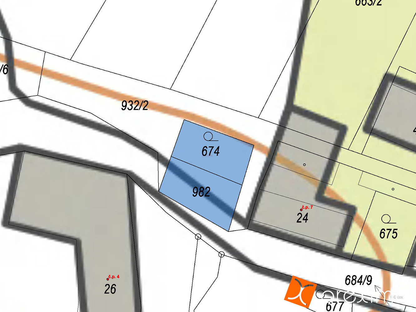 Prodej zahrady 90 m² – fotografie 3