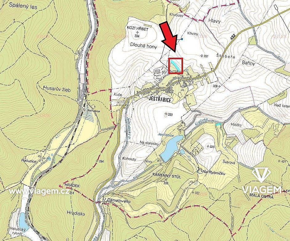 Pole 5 778 m², Podíl 3 % o výměře 193 m² – pohled 3