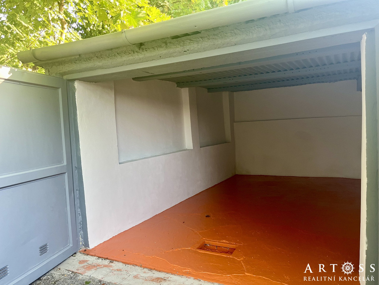 Prodej garáže 17 m2, Brno - Obřany, pozemek 19m2 – fotografie 3