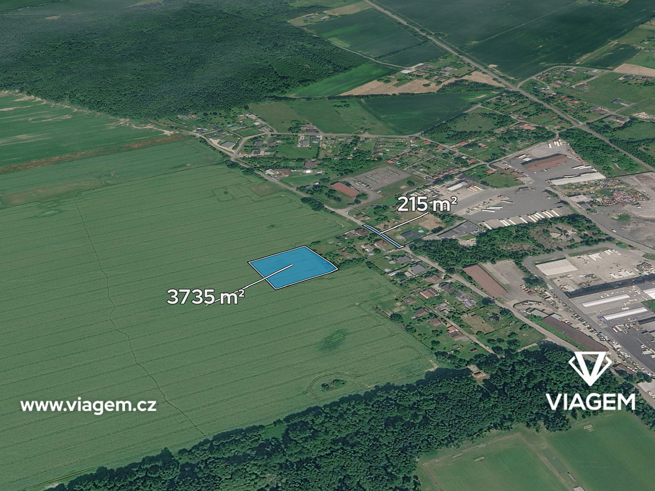 Prodej pole 1 975 m²