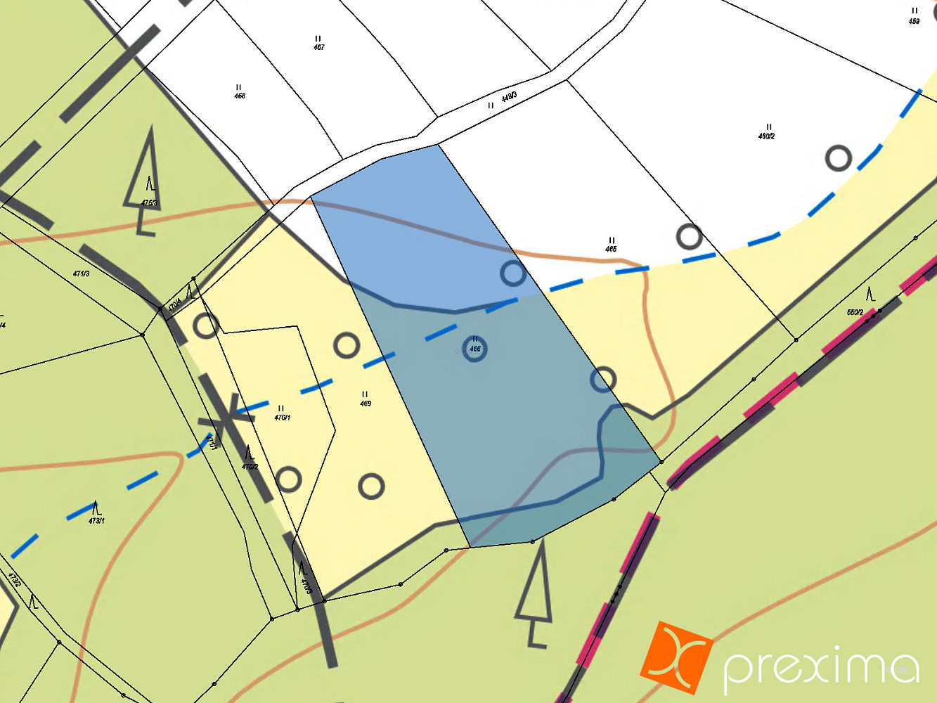 Prodej pozemku 1 547 m² – fotografie 3