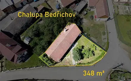 Prodej chaty/chalupy 41 m² s pozemkem 348 m², Bedřichov, okres Blansko