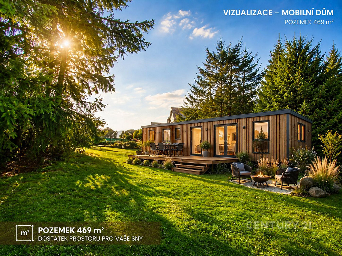 Prodej komerčního pozemku 469 m²