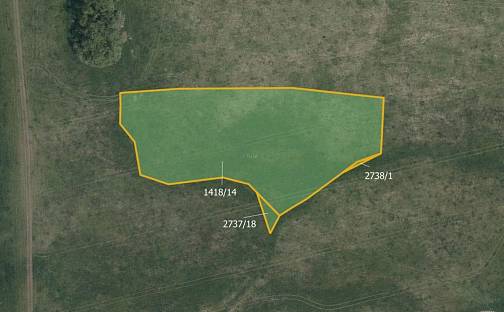 Prodej pole 4 517 m², Nový Bydžov, okres Hradec Králové
