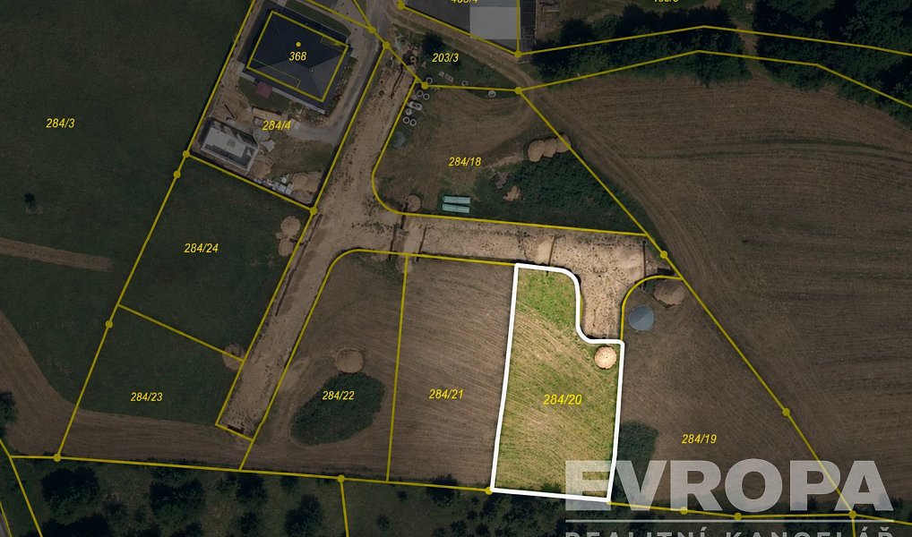 Prodej stavebního pozemku 851 m², Soutice – náhled fotky 8