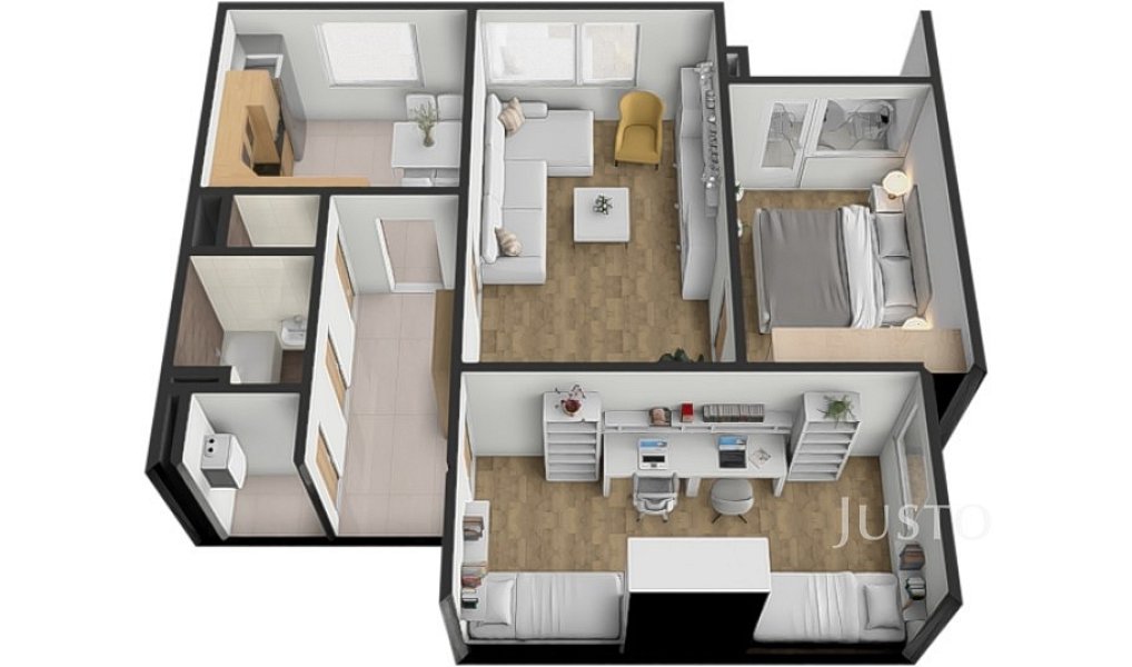 Prodej bytu 3+1 68 m², Písek – náhled fotky 42