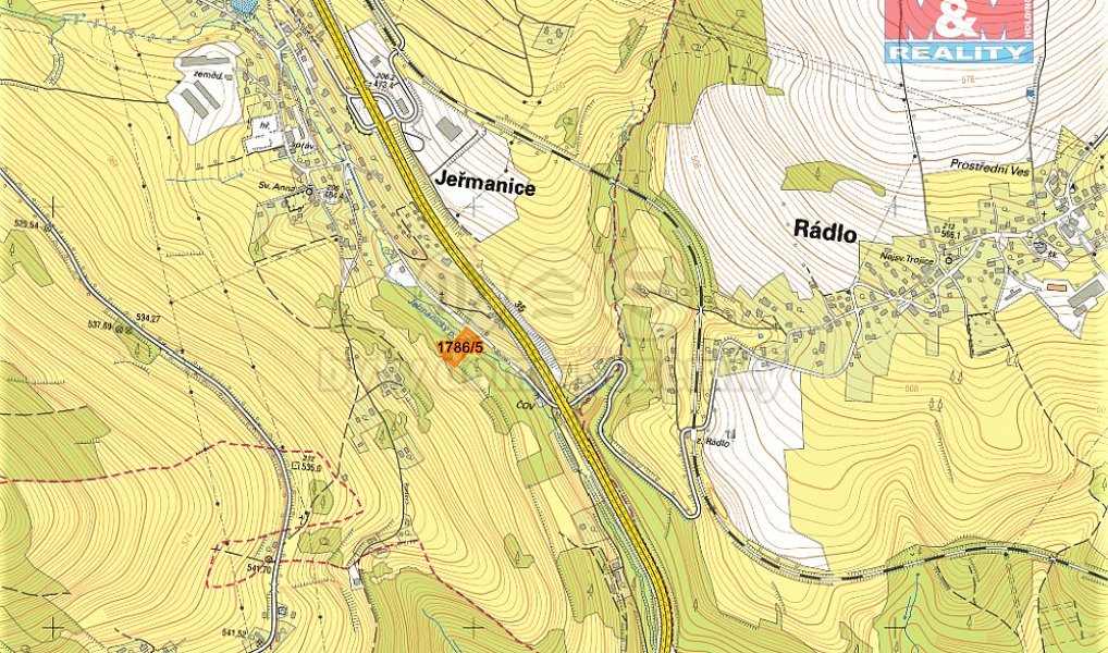 Prodej louky 3 161 m², Jeřmanice – náhled fotky 5