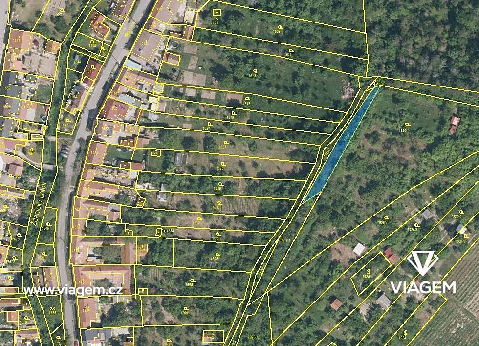 Prodej zahrady 389 m²