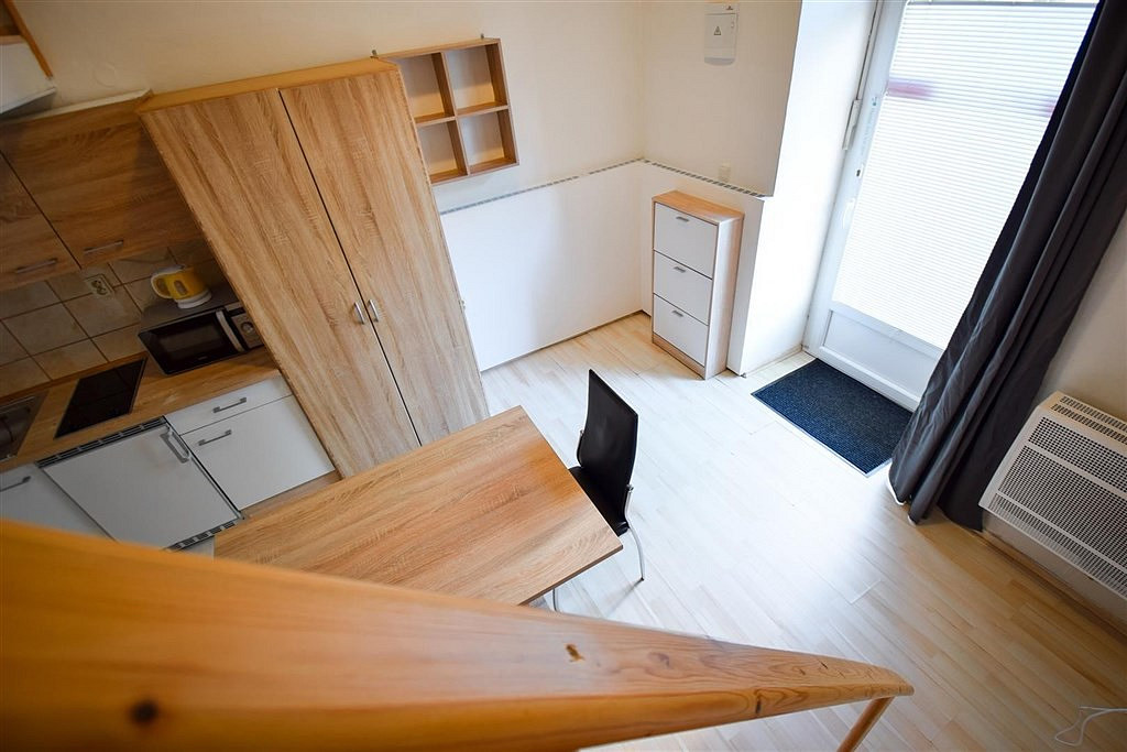 Pronájem bytu 1+kk 19 m² – pohled 2