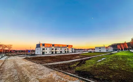 Pronájem bytu 1+kk 33 m², Slovácké brigády, Mikulov, okres Břeclav