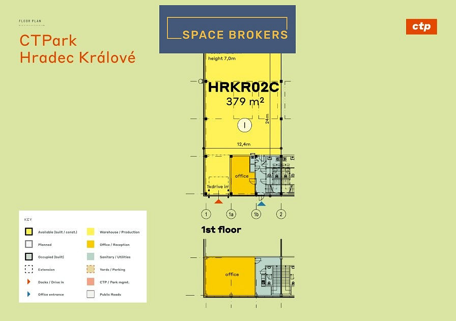 Pronájem skladovacích prostor 379 m² — photo 5