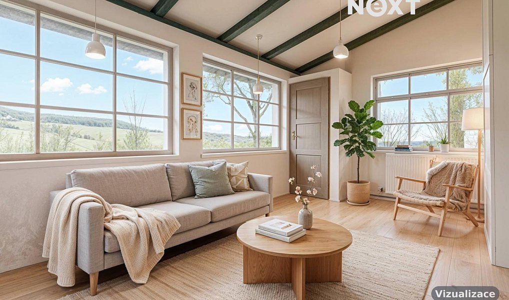 Prodej domu 60 m² s pozemkem 3 089 m², Lipí – náhled fotky 2