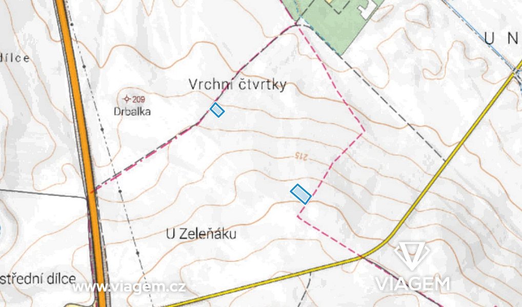 Prodej pole 1 772 m², Velké Němčice – náhled fotky 3