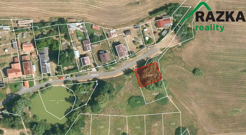 Prodej zahrady 393 m², Tisová