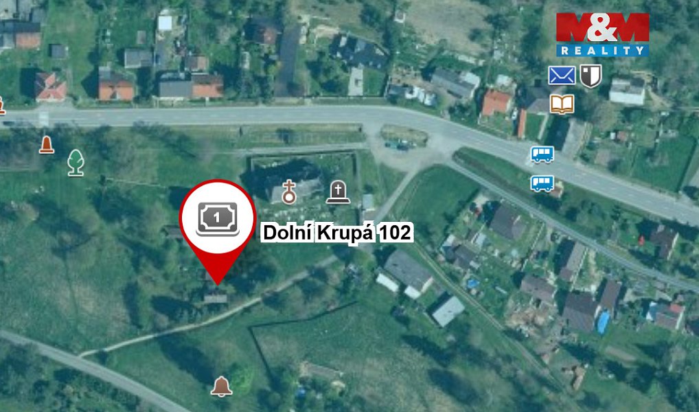 Prodej chaty/chalupy 60 m² s pozemkem 1 488 m², Dolní Krupá – náhled fotky 22