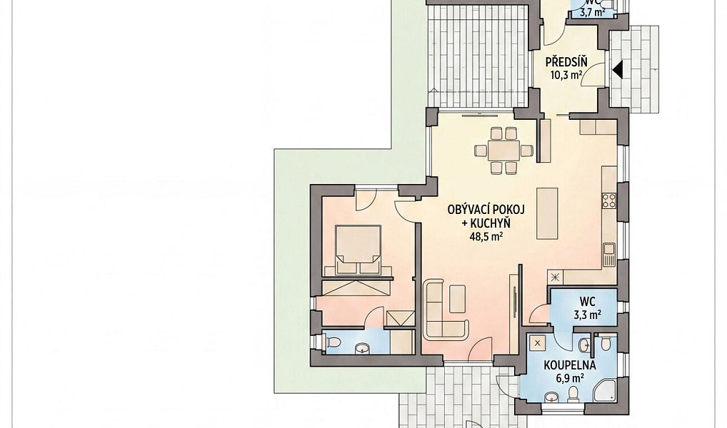 Prodej domu 240 m² s pozemkem 1 615 m², Nová Ves – náhled fotky 30