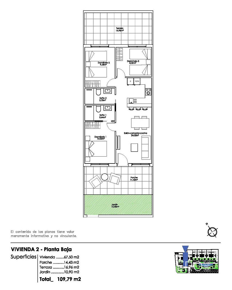Casa 4+kk – Pilar de la Horadada - Más