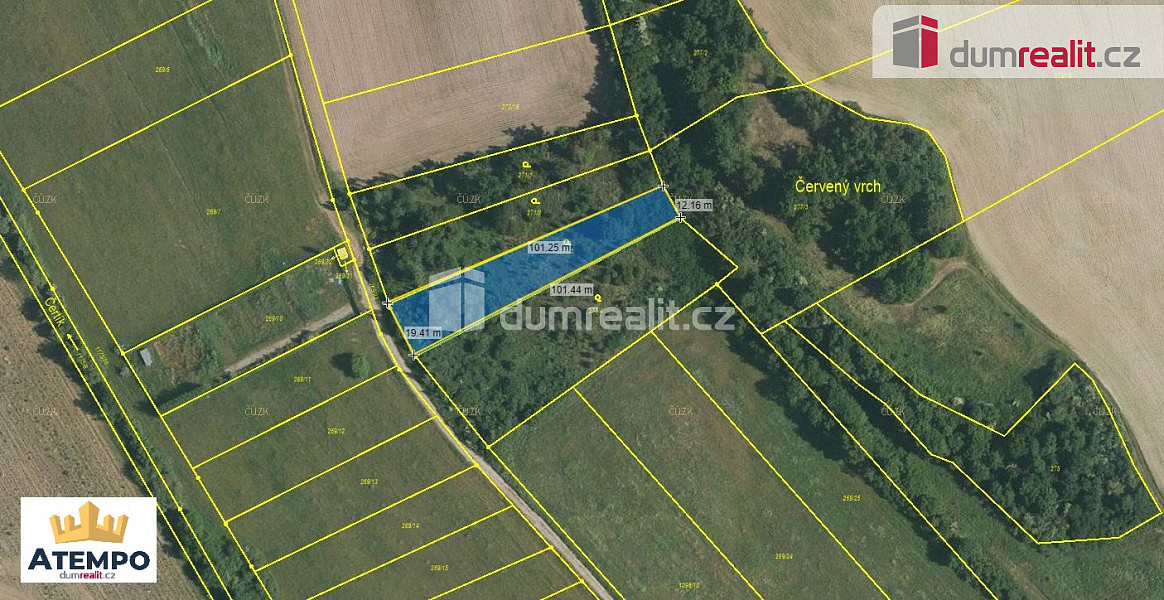 Prodej komerčního pozemku 1 632 m² — photo 4
