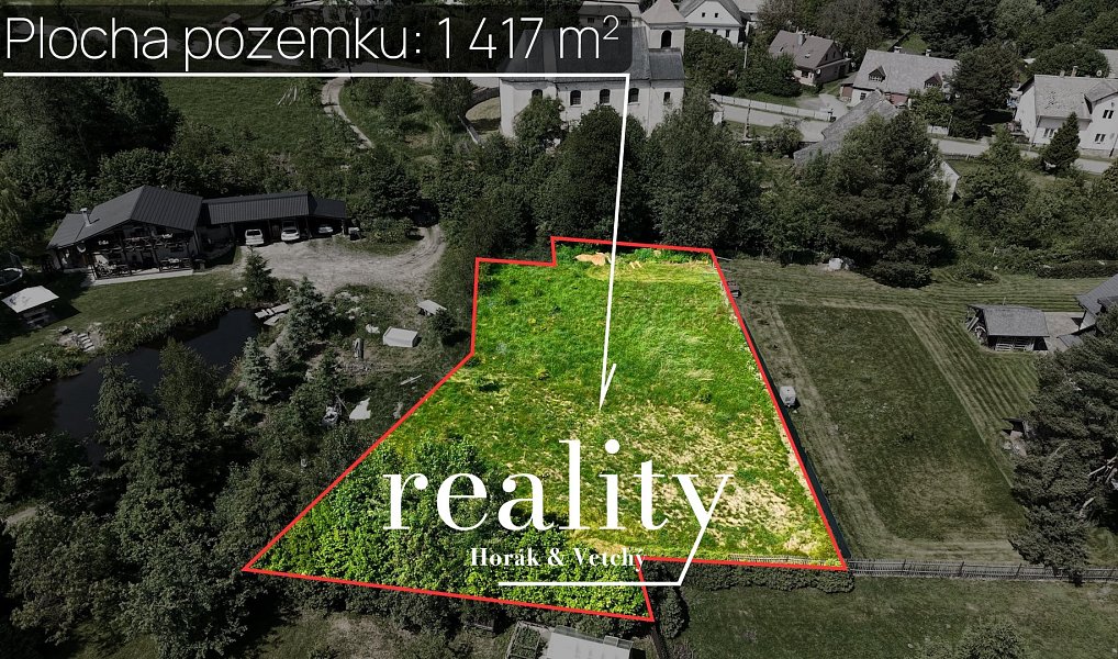 Prodej stavebního pozemku 1 417 m², Červená Voda – náhled fotky 7