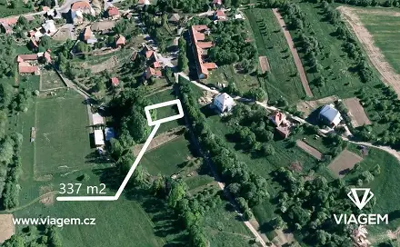 Prodej stavebního pozemku 210 m², Dobrkovice, okres Zlín