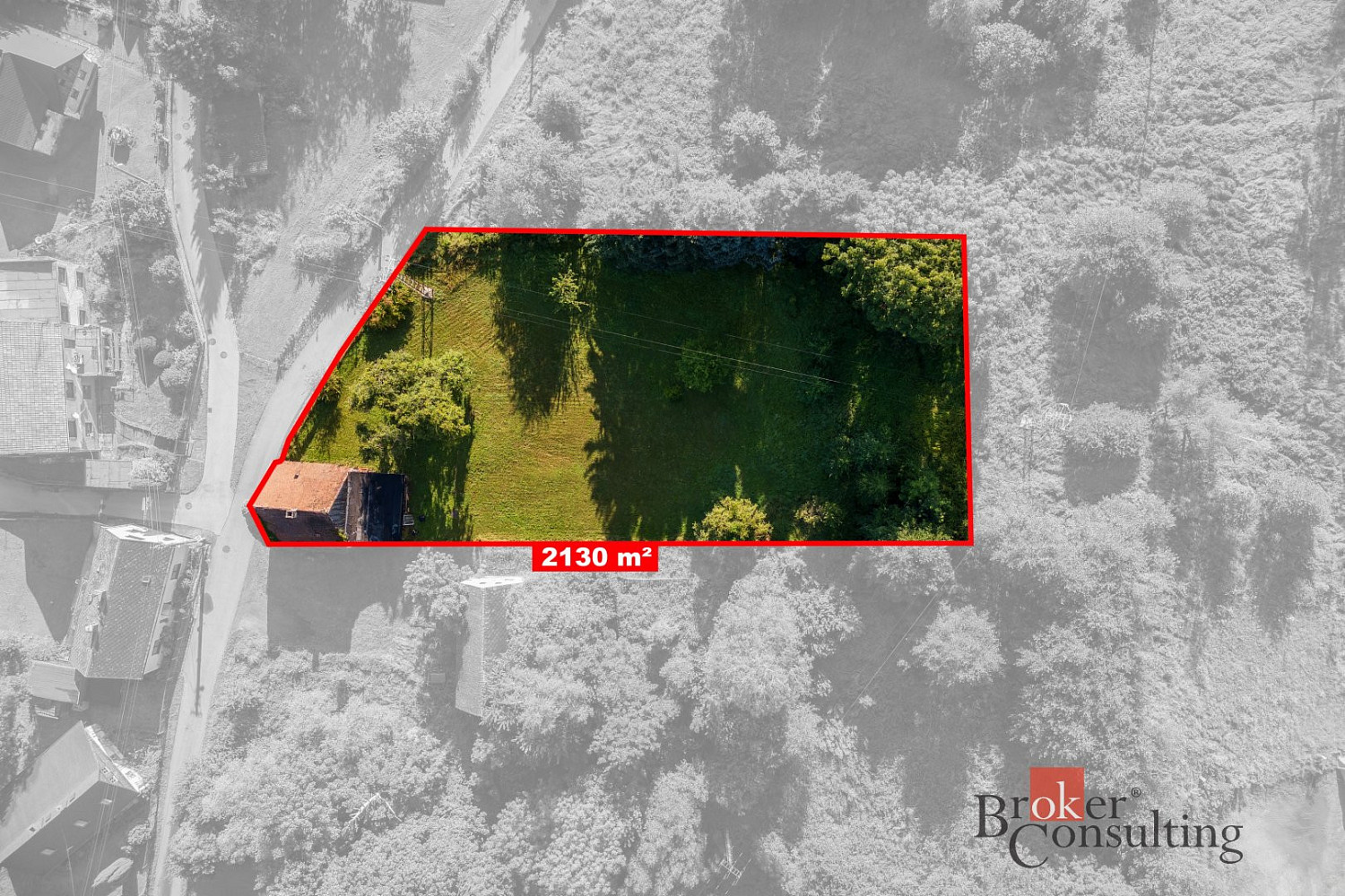 Prodej stavebního pozemku 2 130 m² – fotografie 4