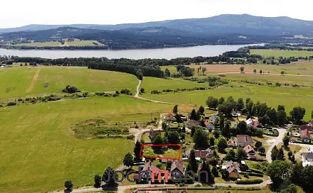 Prodej stavebního pozemku 1 159 m², Maňava, Horní Planá - Pernek, okres Český Krumlov