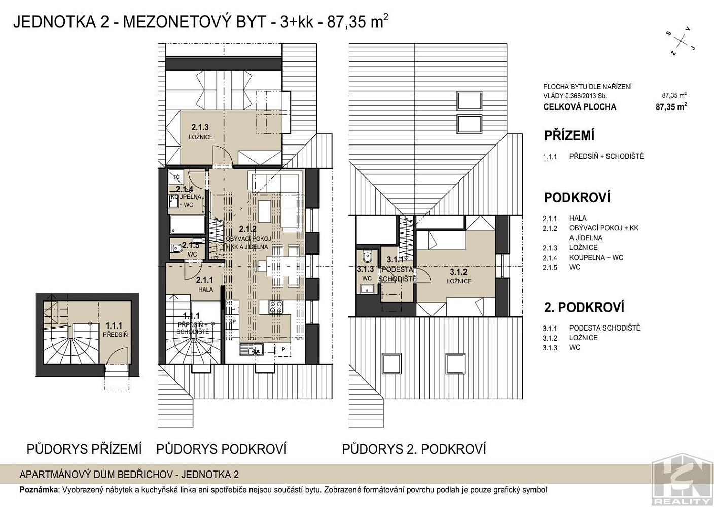 Prodej bytu 3+kk 87 m² – fotografie 5