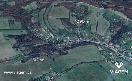 Prodej pole 427 m², Košíky, okres Uherské Hradiště
