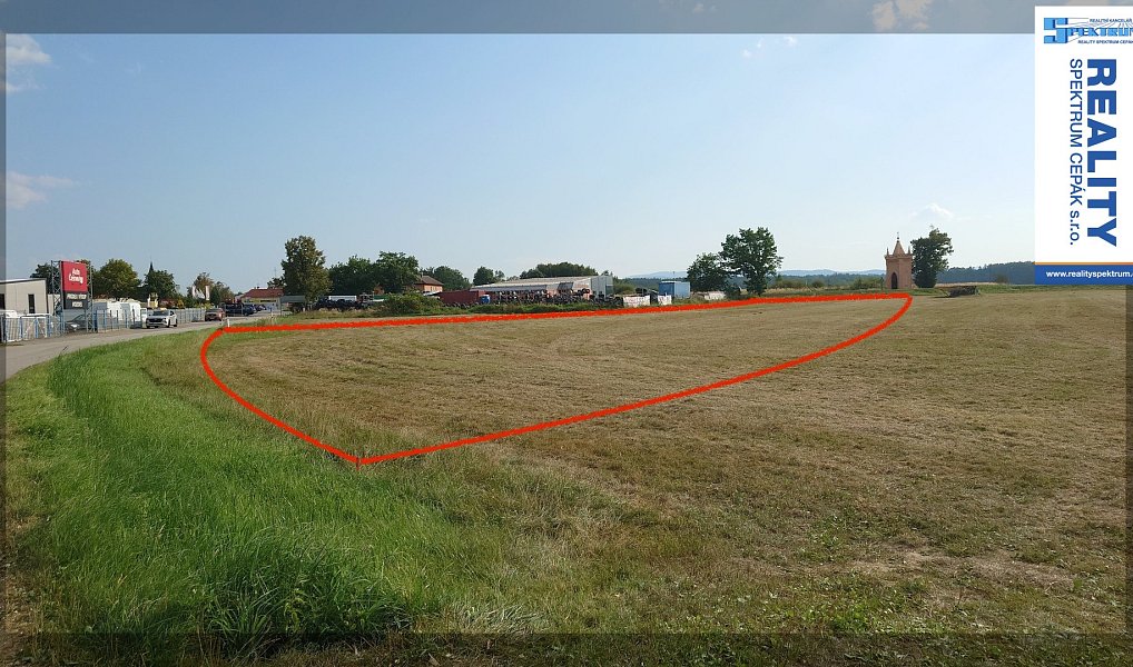 Prodej komerčního pozemku 3 503 m², Pištín – náhled fotky 3