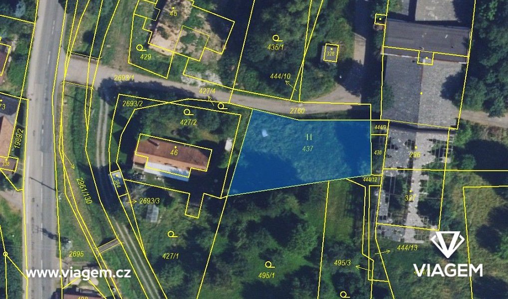 Prodej stavebního pozemku 662 m², Dlouhá Loučka – náhled fotky 2