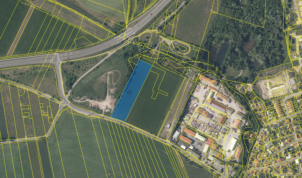 Dražba pozemku, 12238 m², Praha-západ, Ořech