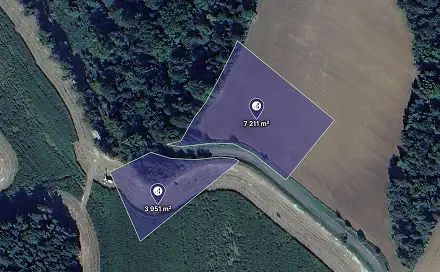 Prodej louky 9 302 m², Hluboká, okres Chrudim