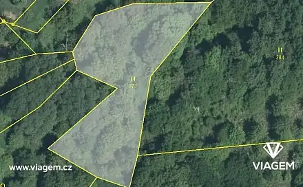 Prodej lesa 1 811 m², Nová Dědina, okres Kroměříž