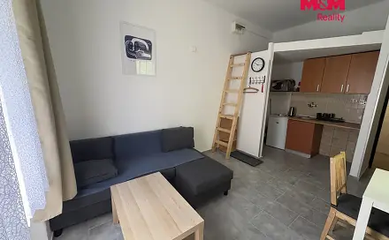 Pronájem bytu 1+kk 23 m², Žukovova, Ústí nad Labem - Střekov