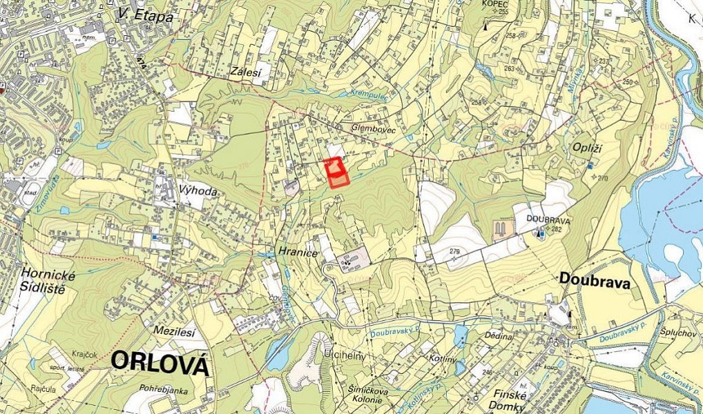 Prodej stavebního pozemku 12 199 m², Doubrava – náhled fotky 5