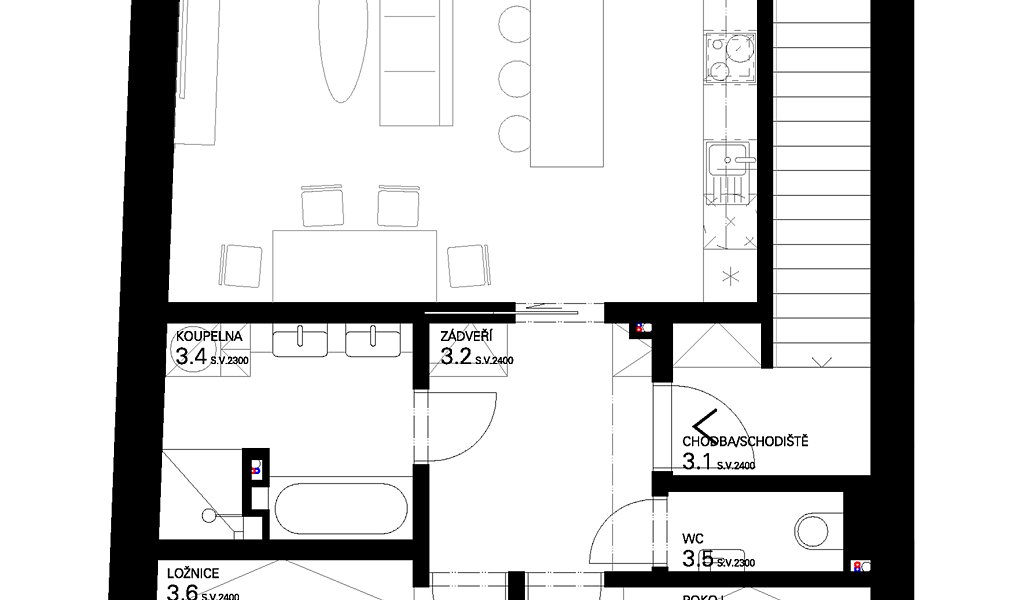 Prodej bytu 3+kk 72 m², Velké Bílovice – náhled fotky 8