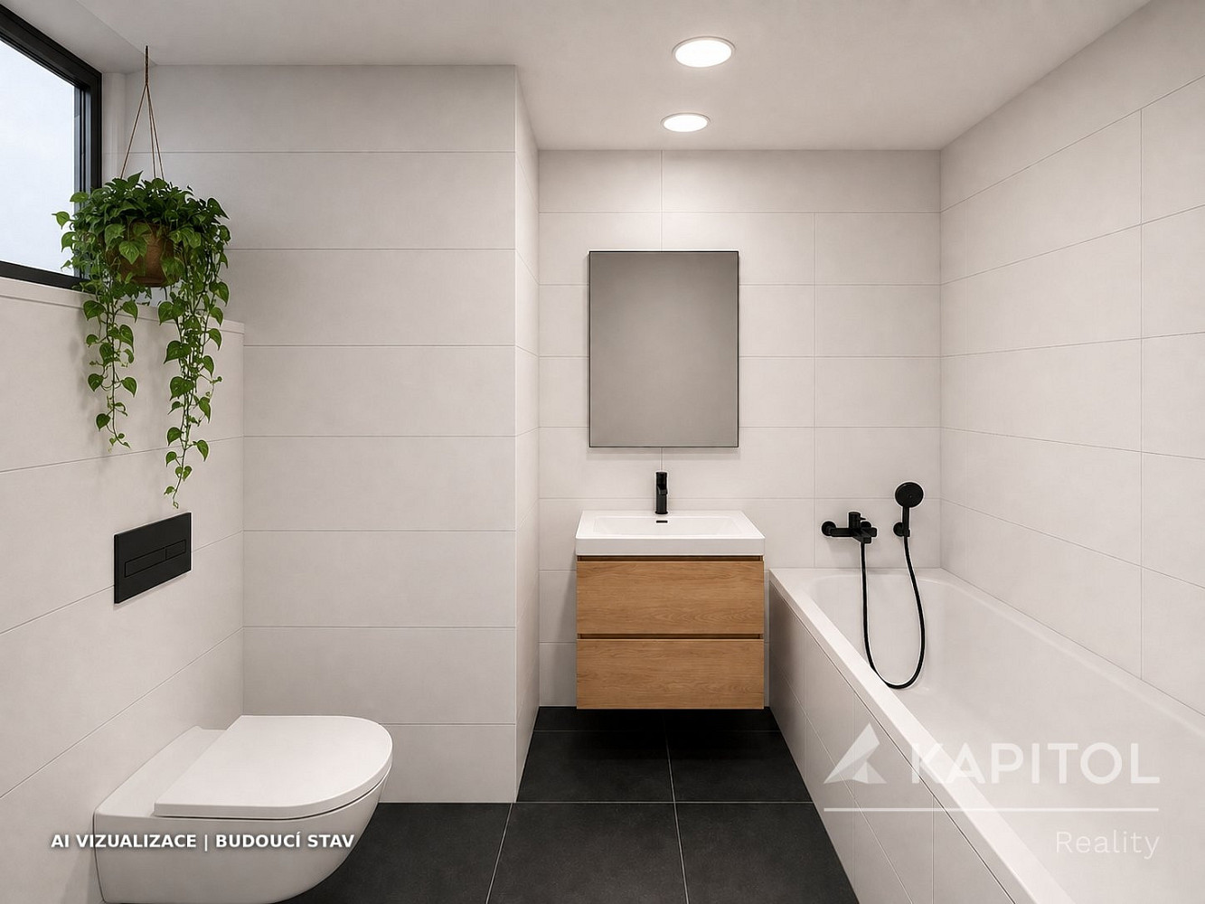 Pronájem bytu 2+kk 46 m² – fotografie 2