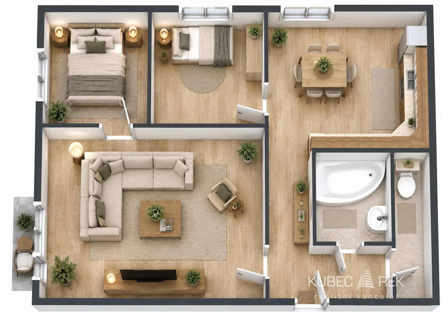 Prodej bytu 3+1 64 m² – fotografie 4