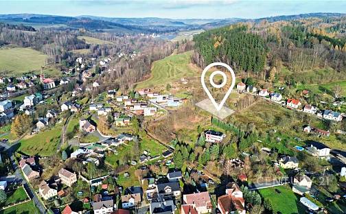 Prodej stavebního pozemku 1 280 m², Dolní Poustevna, okres Děčín