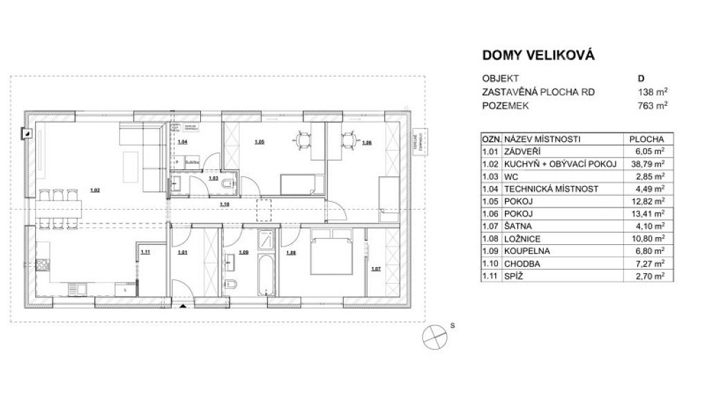 Prodej domu 126 m² s pozemkem 735 m², Zlín – náhled fotky 2