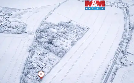 Prodej zahrady 2 115 m², Prašná, Kolín - Sendražice