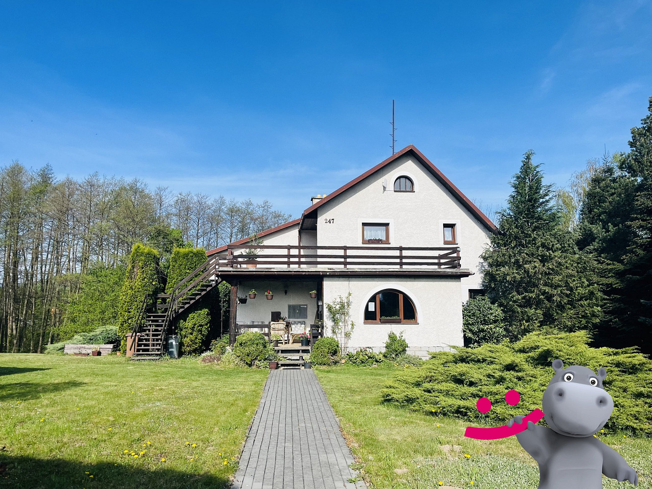 Prodej domu 446 m² s pozemkem 4 955 m²