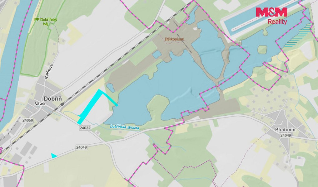 Prodej pole 30 346 m², Dobříň – náhled fotky 5