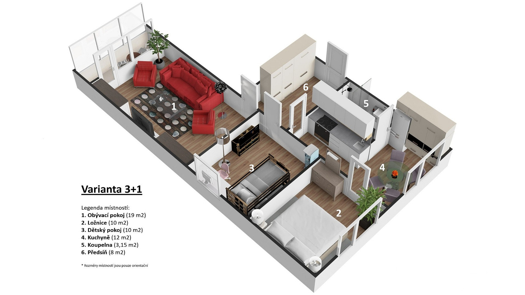 Prodej bytu 3+1 65 m² — photo 4