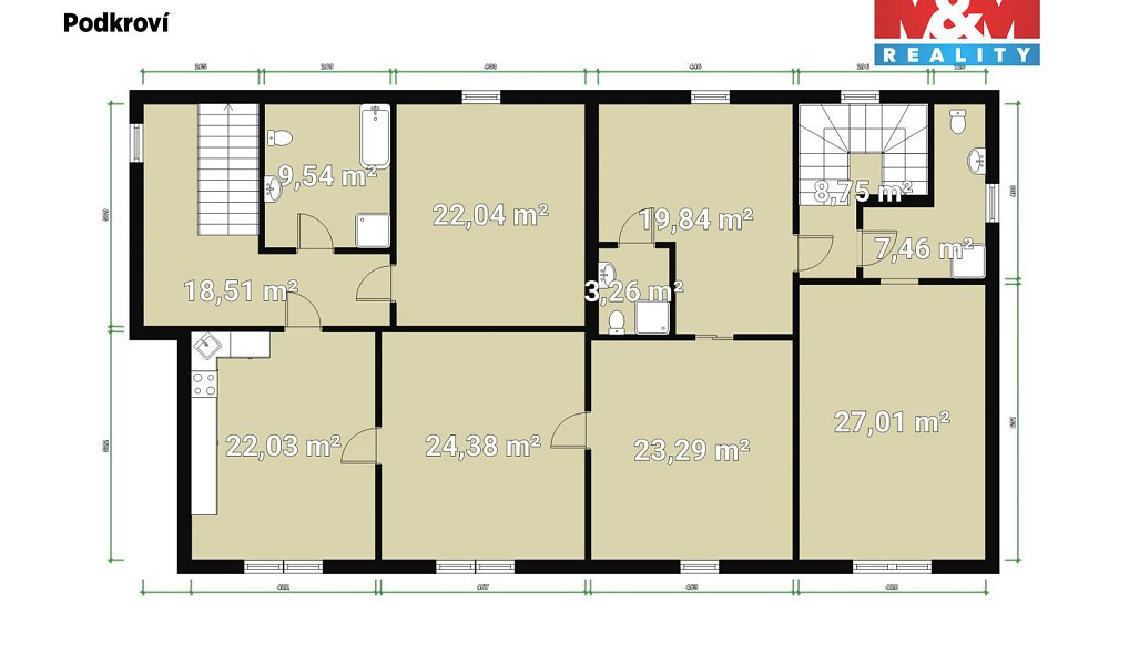 Prodej domu 800 m² s pozemkem 662 m², Oloví – náhled fotky 15