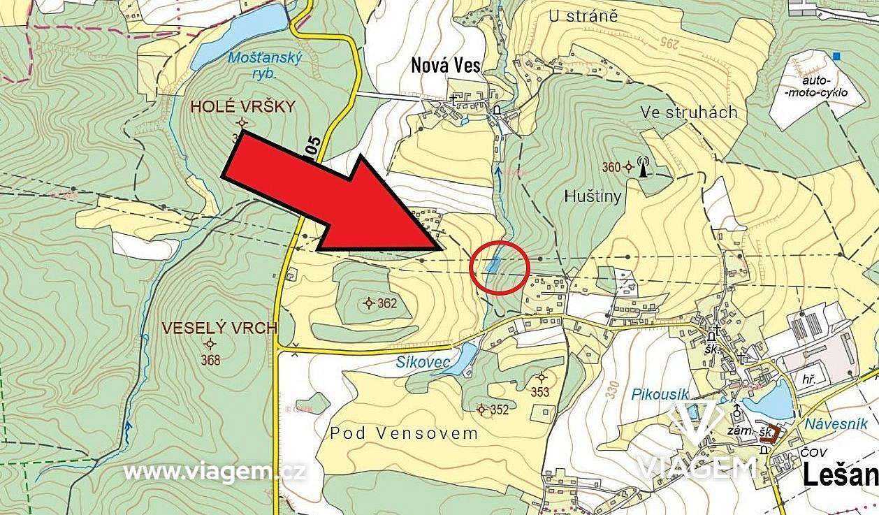 Prodej pole 1 353 m² – fotografie 4