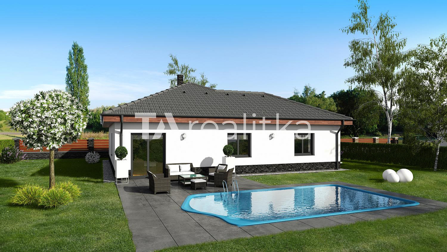 Prodej stavebního pozemku 982 m² – pohled 5