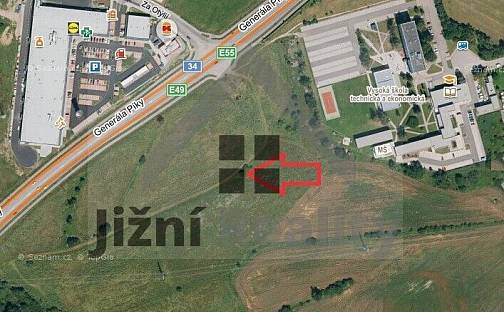 Prodej komerčního pozemku 1 965 m², Za Otýlií, České Budějovice - České Budějovice 4