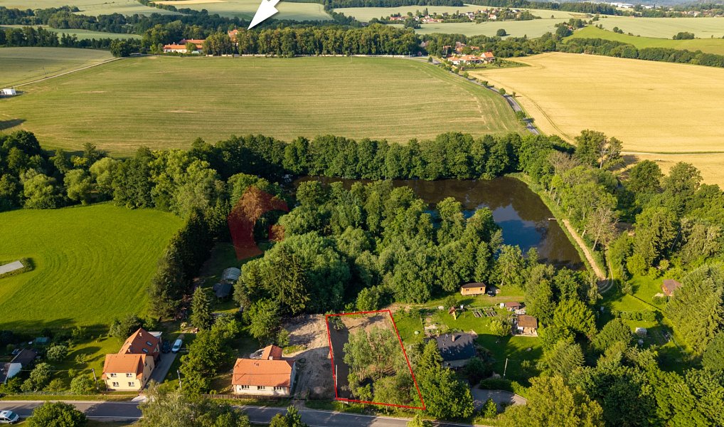 Prodej stavebního pozemku 1 000 m², Postupice – náhled fotky 6